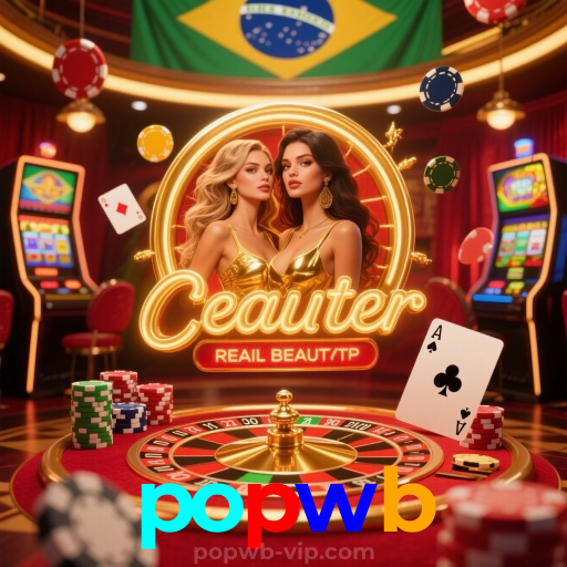 popwb: Jogos de Mesa ao Vivo - Imersão Total, Slots - Grandes Prêmios, Roleta - Altas Chances